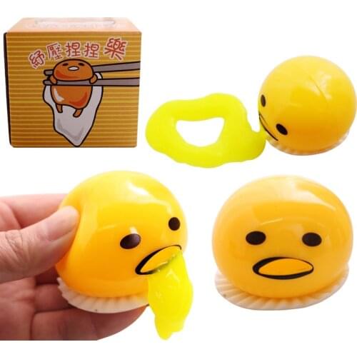 ZK70 Funny Fidget Toys Stress Antistress pop Squishy Toys For Adults Boy Squeeze Yolk Childrens Toys Tricks Nausea Ball Egg