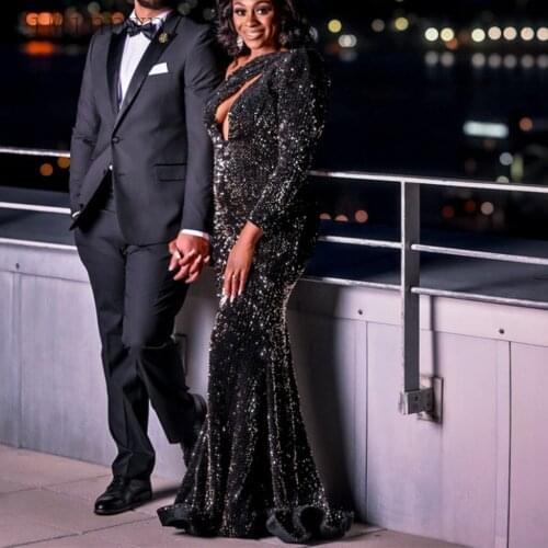 Женские вечерние платья на одно плечо YiMinpwp China At AliExpress