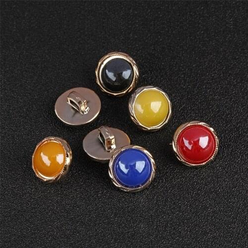 1000pcs/lot Pearl Buttons Plastic Shank for Garment Clothing Accessories Fit Sewing Scrapbooking Garment DIY Decoration