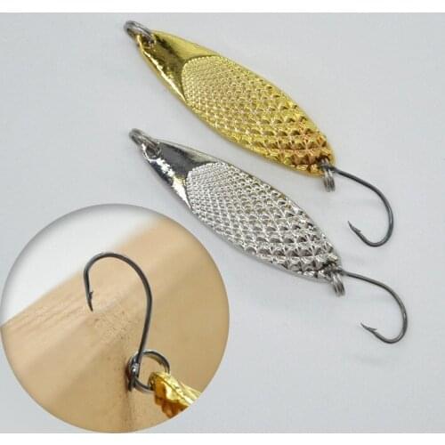 1PCS 6cm 20g 3.7cm 5g Fishing Lures Spoon Carp Fishing Lure Metal Jigging Lure Baits Hard Fish Tackle Crankbait Jig Swimbait
