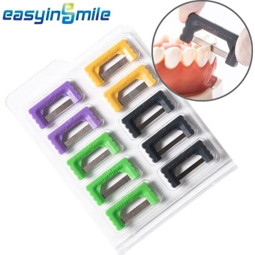 EASYINSMILE Dental Interproximal Enamel Reduction IPR Strip System Kit Orthodontic Polishing Instrument Autoclavable 132