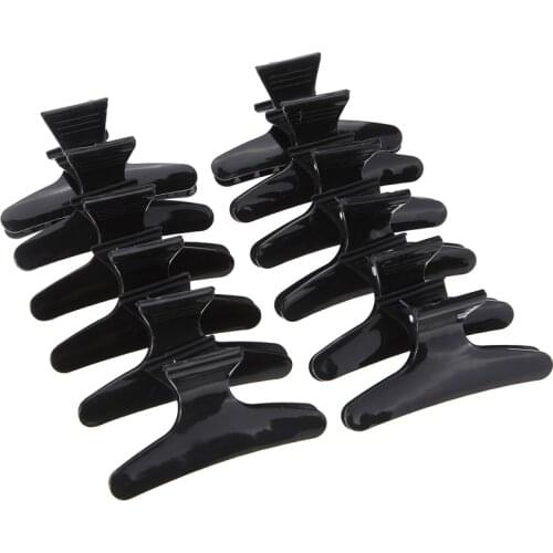 12pcs/set Butterfly Hair Clips Woman Girls Hairpins Styling Holding Tools Hair Section Claw Clamps Pro Salon Hair Accessories