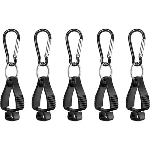 5 Pcs Multifunctional Glove Clip Holder Hanger Guard Labor Work Clamp Grabber G99D