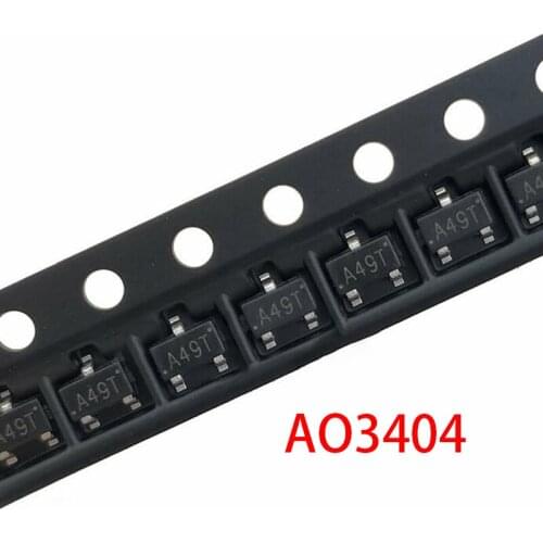 50pcs/lot AO3404 A49T SOT23 MOS FET N -channel 30V 5.8A spot Quality Assurance