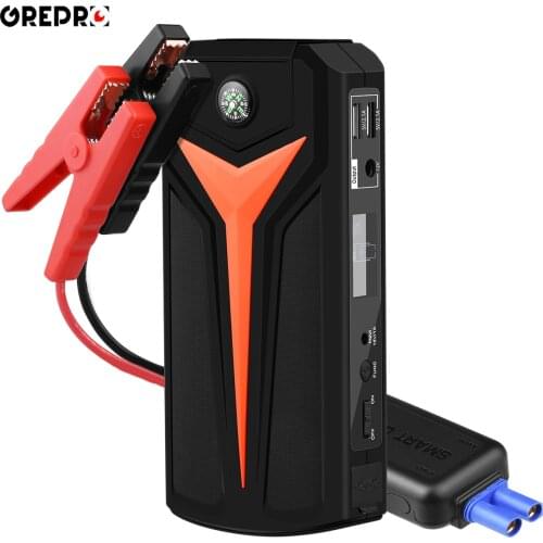 Car Jump Starter Emergency Power Bank Battery 18000mAh 1200A Car Booster Buster Vehicle Starting Device With Flash Light