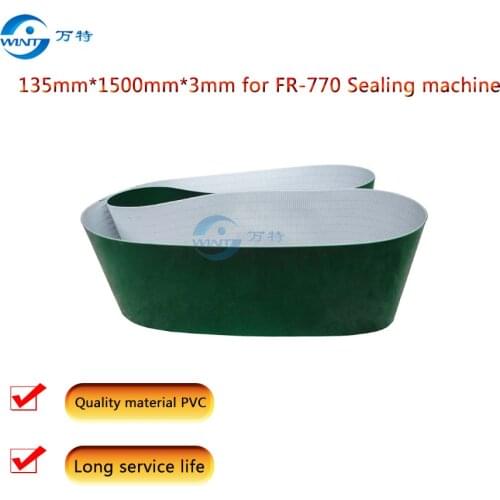 Free shipping FR 770 Continuous Plastic Sealer Accessories PVC Conveyor Belt Conveyor Belt 1pcs