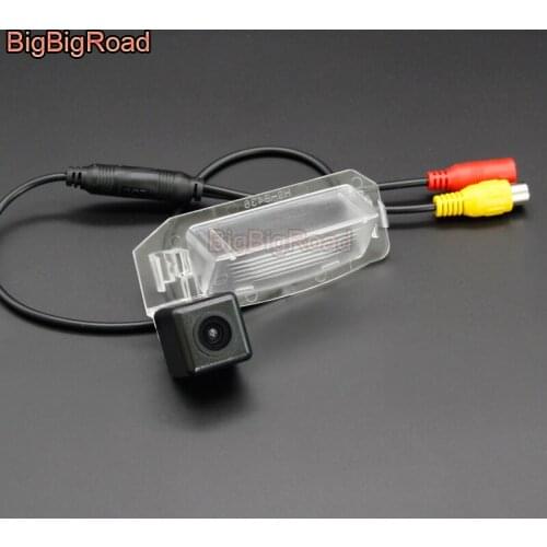 BigBigRoad Vehicle Wireless Rear View CCD Camera HD Color Image For Mitsubishi Eclipse Cross i-MiEV Outlander Lancer Sportback