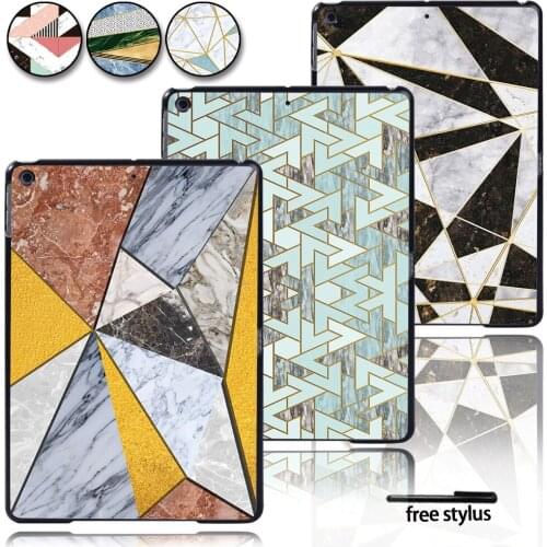 Tablet Case for Apple Ipad 8 2020 8th Generation 10.2 Inch Plastic Anti-fall Lightweight Protective Shell Cover