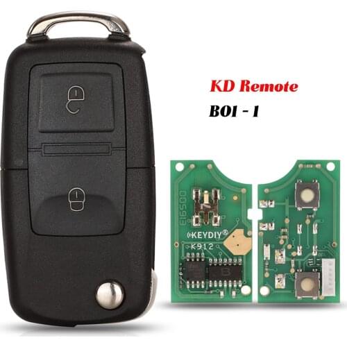 Jingyuqin b01-2 2 buttons kd Remote For Vw Style Remote Key For kd900 (kd200) machine (1 piece)