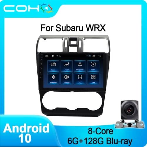 COHO For Subaru WRX IPS Screen Car Radio Gps Navigation Multimedia Player Android 10.0 8-core 6+128G