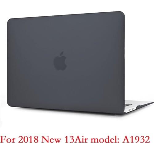 Frosted Surface Matte Hard Cover Case Silicone Keyboard Cover Only For 2018 Apple Macbook Air 13 inch Model : A1932