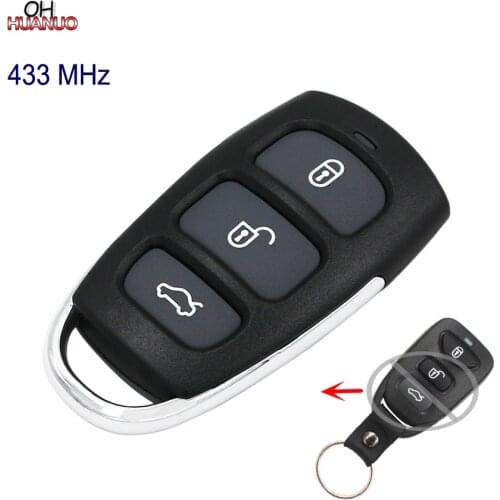 Upgraded Remote Car Key Control Fob 433MHz for Kia Carens