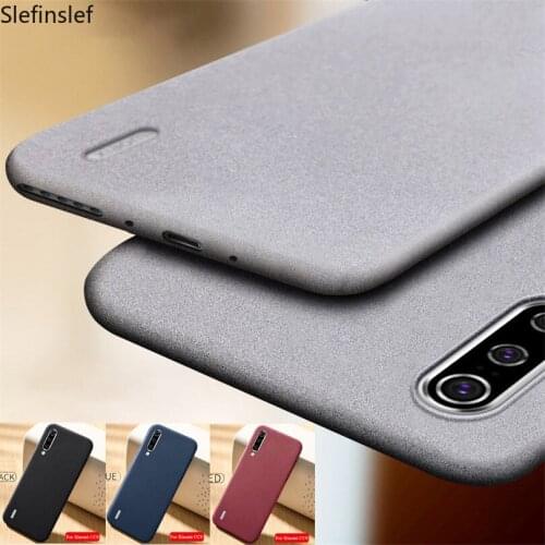 Shockproof Phone Case For Xiaomi Mi A3 9SE 9 CC9 CC9E Soft TPU Sandstone Matte Cover For Xiaomi Mi A3 Lite Slim Fitted Cases