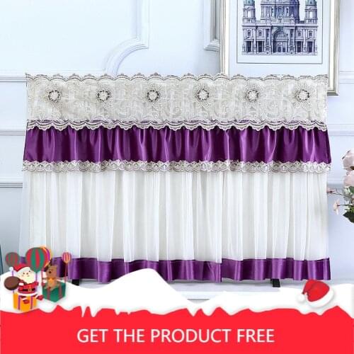 Lace Hanging LCD TV Dust Cover Boot Does Not Take Desktop TV Dirt-Proof Cover monitor dust cover