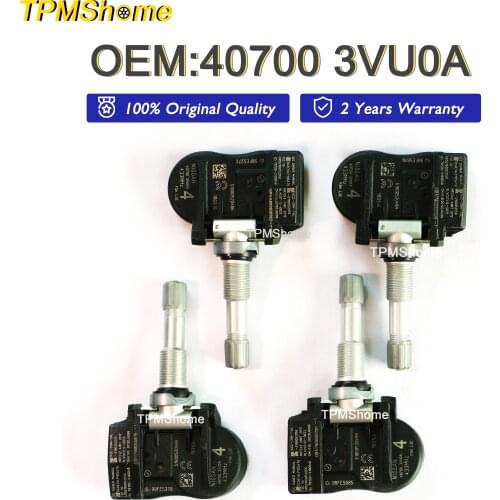TPMS 433MHz TirePressureMonitoringSystemSensor 407003VU0A 40700-3VU0A For Nissan LADA Renault 407005663R Tyre Air Monitor Sensor