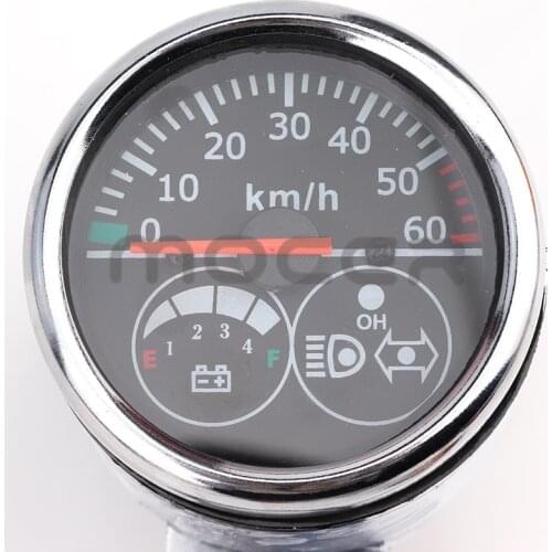 48V speedometer pointer instrument steering indication suitable for ATV off-road motorcycle kart electric scooter