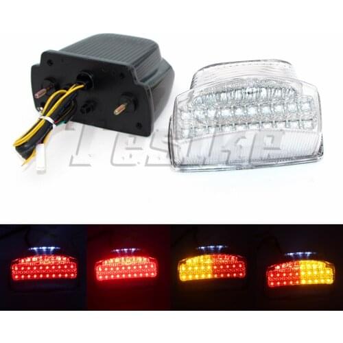 LED motorcycle taillight For HONDA CBR 600 RR CBR600 RR CBR600RR 2007-2012 Diesel Chrome Brake Turn Signals Integrated