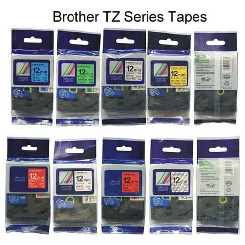 15pcs Tze231 Tz231 Tape Compatible Brother Ptouch 12mm Cartridge Label Maker Tape tz-231