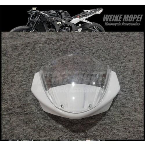 Motorcycle Front Windshield Upper Fairing Headlight Cowl Nose Panel Fit For DUCATI Monster 696 796 1100 EVO