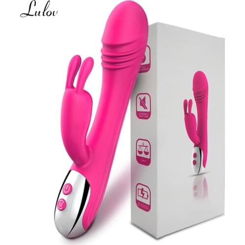 Rabbit Vibrators Sex Toys For Women Powerful Clitoris Stimulation Dildo Penis Vibrator Female Erotic Goods for Adults Couples