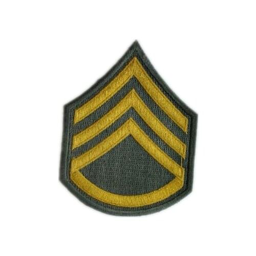 US MARINES SERGEANT MILITARY EMBROIDERED PATCH