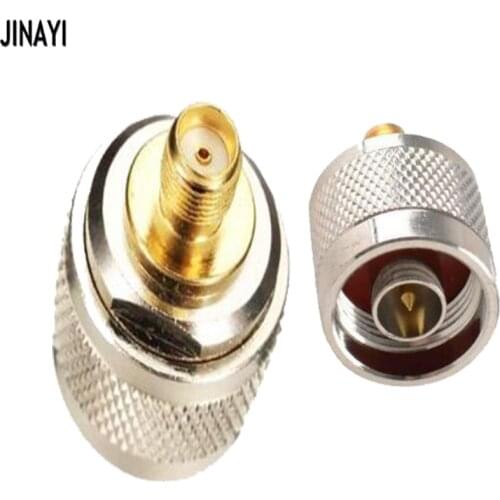 10pcs N Male Plug to SMA Jack Female Straight RF Coax Coaxial Cable Adapter Connector
