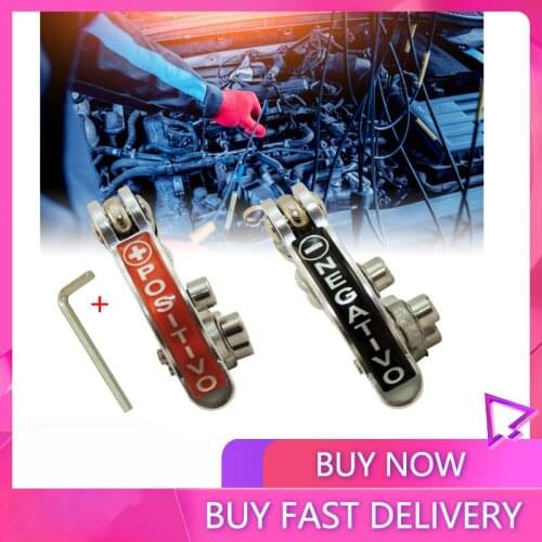 2 PCS Quick Disconnect Car Battery Main Cable Post Terminal Shut-off Connectors for 12v 6v 24v Boat Race Car UTV Tractor Truck