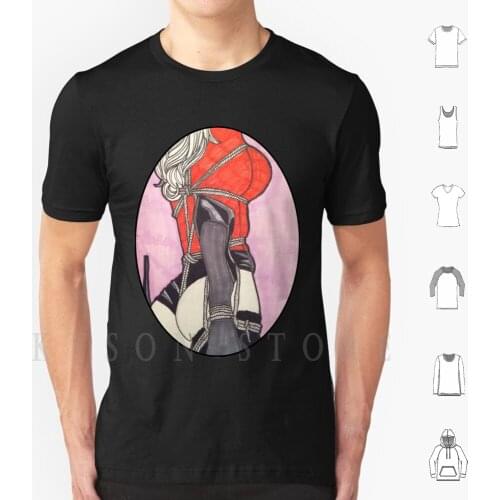 Rope Bondage ( 2 ) T Shirt Men Cotton Rope Bondage Bondage Shibari Rope Harness Nsfw Kink Fetish