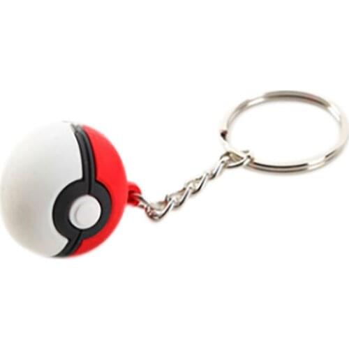 Takara Tomy Pokemon Keychain Pikachu Cute Simple Bag Pendant Keychains Animation Jewelry Model Key Ring Childrens Toys Gift