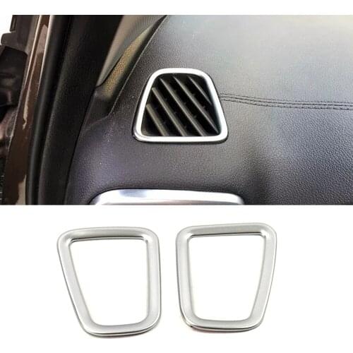 For Kia Sportage QL 2015-2019 Dashboard Air Condition AC Outlet Vent Trim Frame Cover Sticker Interior Moulding Accessories