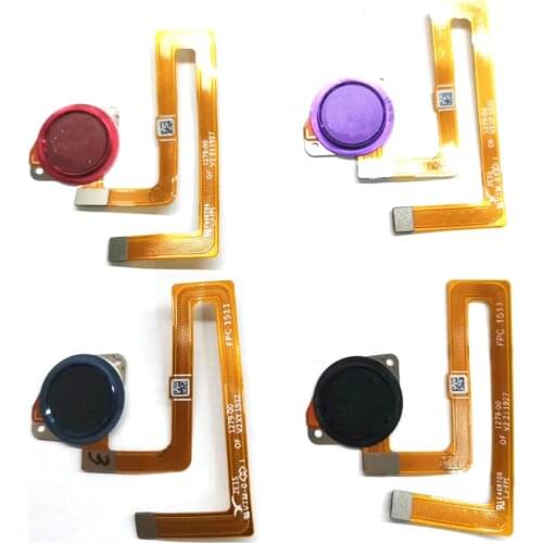 Fingerprint Sensor Flex For Motorola Moto G8 Play Finger Reader Touch ID Home Button Key Flex Cable
