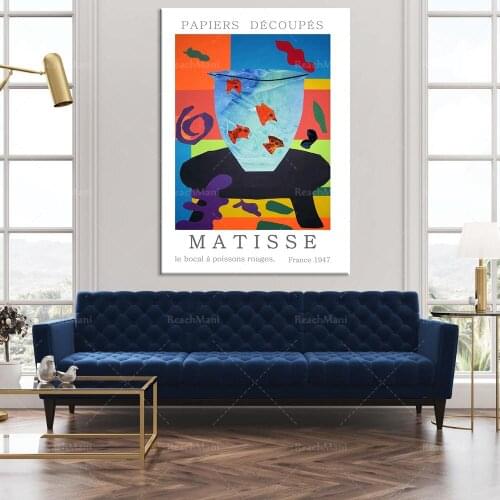 Henry Matisse prints, Henry Matisse art exhibition posters, Matisse art prints decorative wall home posters