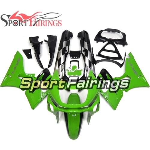 Injection Fairings For Kawasaki ZZR400 93 94 95 96 97 98 00 01 02 03 04 05 06 07 ABS Motorcycle Plastic Green Black Hulls