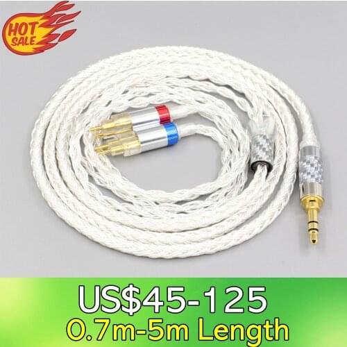 LN007055 16 Core OCC Silver Plated Headphone Earphone Cable For Sennheiser HD25 SP HD 25-1 HD25-1 II HD25-13 HD25-C