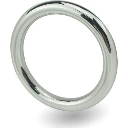 Sex Toys 3 Size Stainless Steel Penis Ring Delay Ejaculation Time Cock Ring Sex Toys For Men Cockring Toys for adults