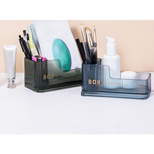 1 Set Cosmetic Storage Box Dust-proof Lipstick Nail Polish Display Stand Holder Jewelry Makeup Home Desktop Sundries Organizer