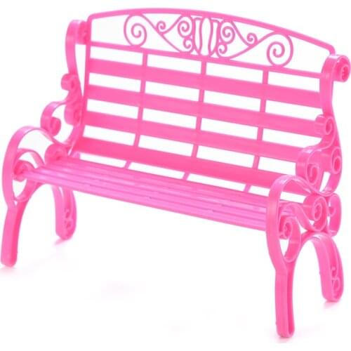 House Furniture Home Classic Toys Girl Kid Gift Double Chairs Chair Model For Doll Gift Toy Play Wholesale