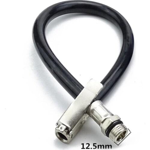 Inflatable Tube Hose Car Tire Air Inflator Hose Inflator Tube Connection Quick Inflation Chuck Locking Air Chuck Bike Motorcycle