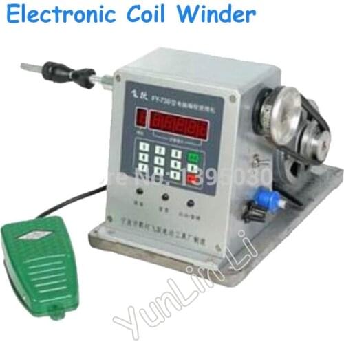 CNC Electronic Winding Machine Coil Winder with Diameter 0.03 -1.80mm Coil Winding Machine FY-730
