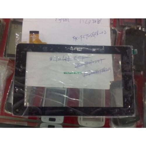 New original 7inch tablet touch screen part number Fpc-FC70S596-02 the screen panel s glass noting size and color