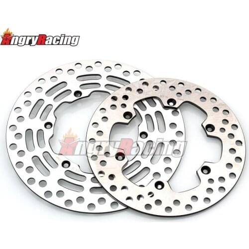 Motorcycle Front Rear Brake Disc Rotor For Suzuki RM125 1988-1995 RM250 1996-1999 RMX250 DRZ400 DRZ 400 DRZ E S 400 2000-2012