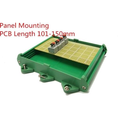 UM108 PCB length range: 101-150mm Panel mounting base PCB housing PCB mounting adapter Panel mounting PCB carrier Plane mounting