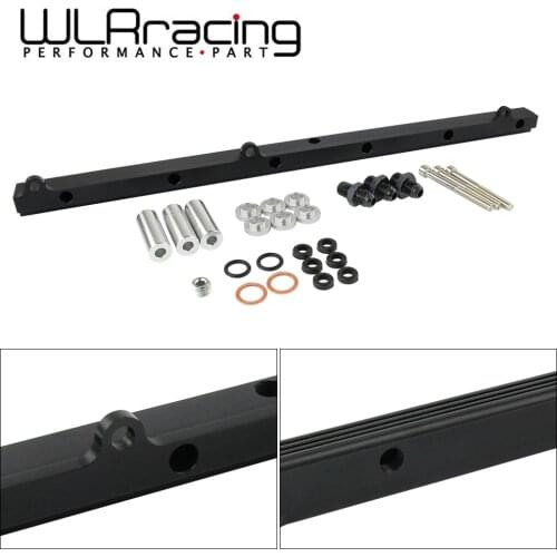 WLR - Aluminum High Flow Fuel Injector Inject Fuel Rail For Toyota Supra Soarer 1JzGte 1Jz-Gte 1Jz Fuel Rail Injectors delivery