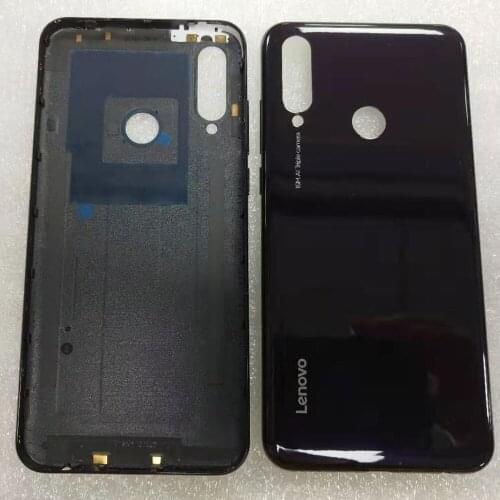 For Lenovo z6 lite back Battery Cover Official Original Cover With Power Volume Buttons No lens Housing Replacement Parts z6lite