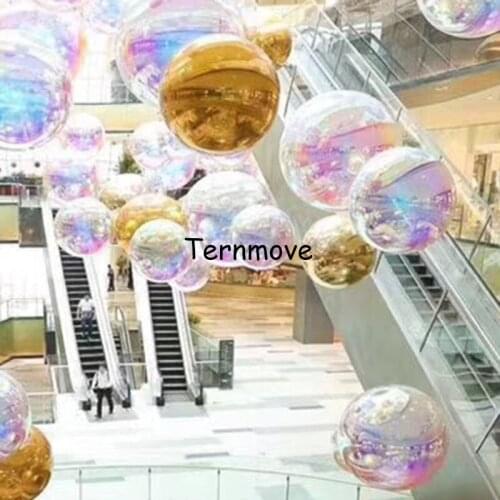 Mirror Ball For Party Decoration, Customized Inflatable Ball For Fashion Show hanging or display advertising balloons