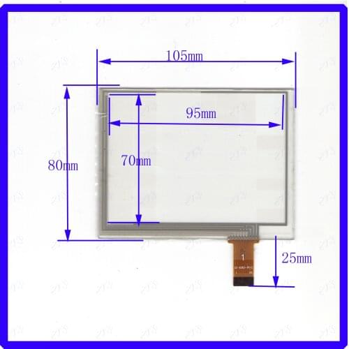 ZhiYuSun ED9263 New 105*80mm 5 inch TOUCH Screen panels 105mm*80mm 10PIN