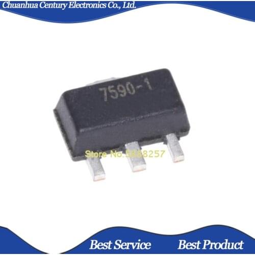 10 pcs/lot HT7590-1 7590-1 SOT89 New and Original In Stock