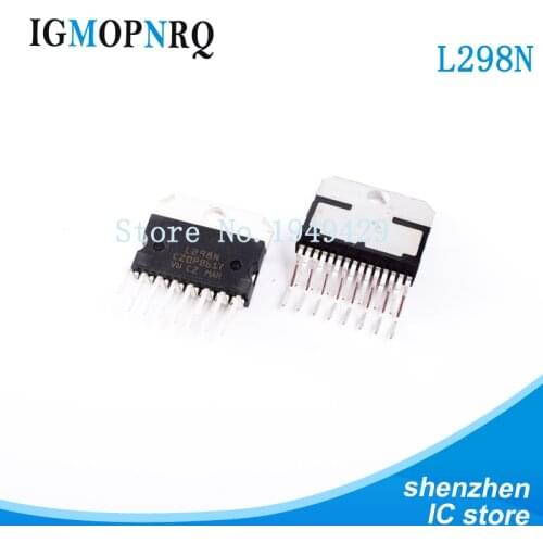 2PCS L298N ZIP15 L298 Motor / motion / ignition controller and drive Dual Full Bridge New