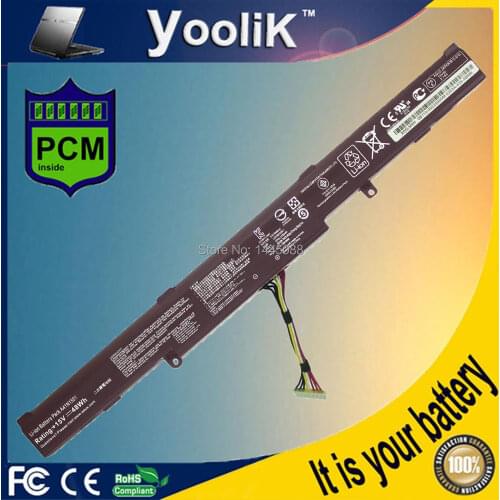 15V 48Wh A41N1501 laptop batteries for N752VX GL752VW-T4108D GL752VW-2B GL752VL-1A N551VW GL752VW-T4137T