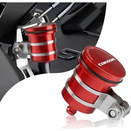 Motorcycle Accessories Front Brake Clutch Tank Cylinder Fluid Oil Reservoir For Honda CB1000R CB 1000R 1000 R CNC Aluminum